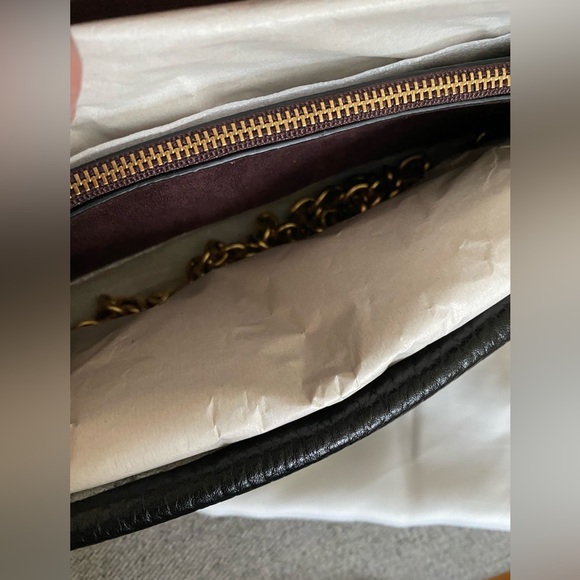 NWT Coach Mixed Leather Dreamer Black - Picture 6 of 7